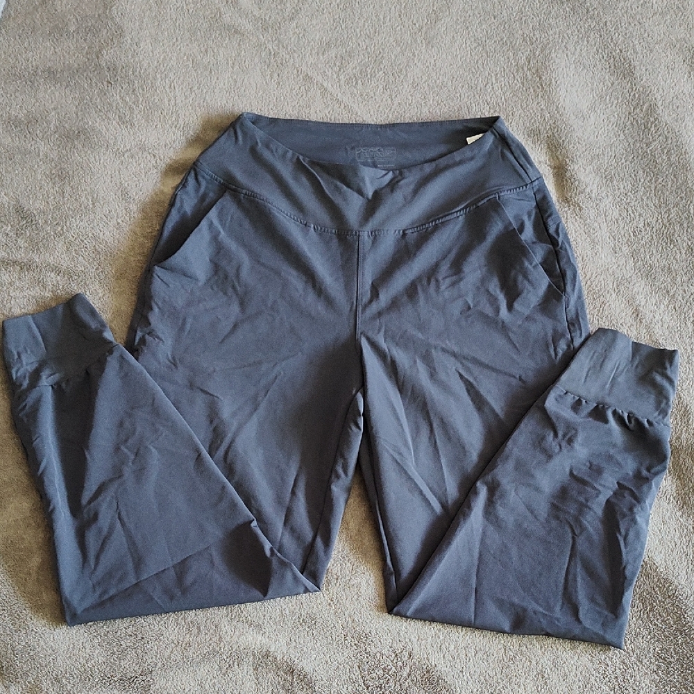 Patagonia Charcoal Gray Leggings Happy Hike Studio Pants